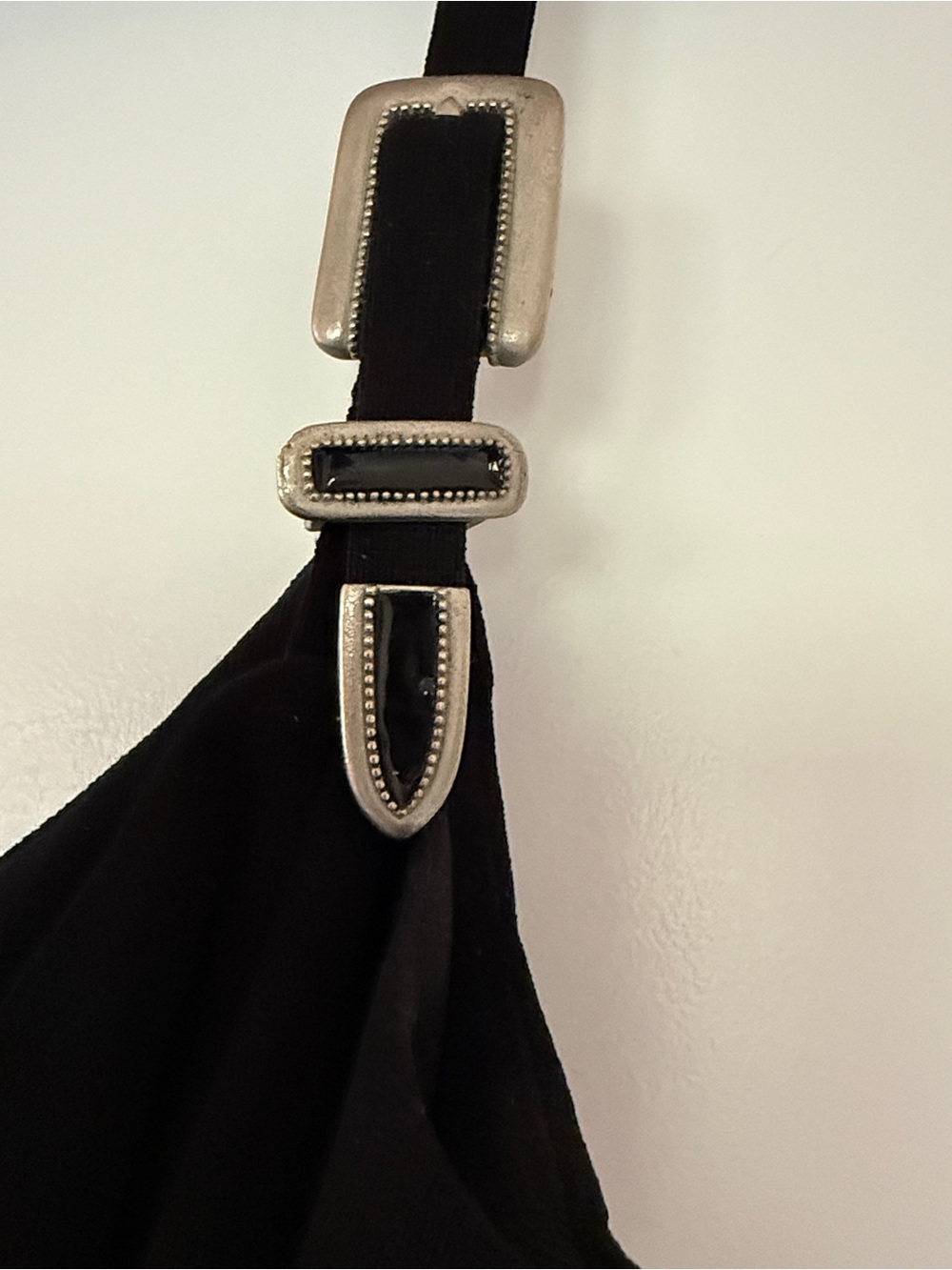 Vintage JOHN MURROUGH short, black wrap cocktail dress